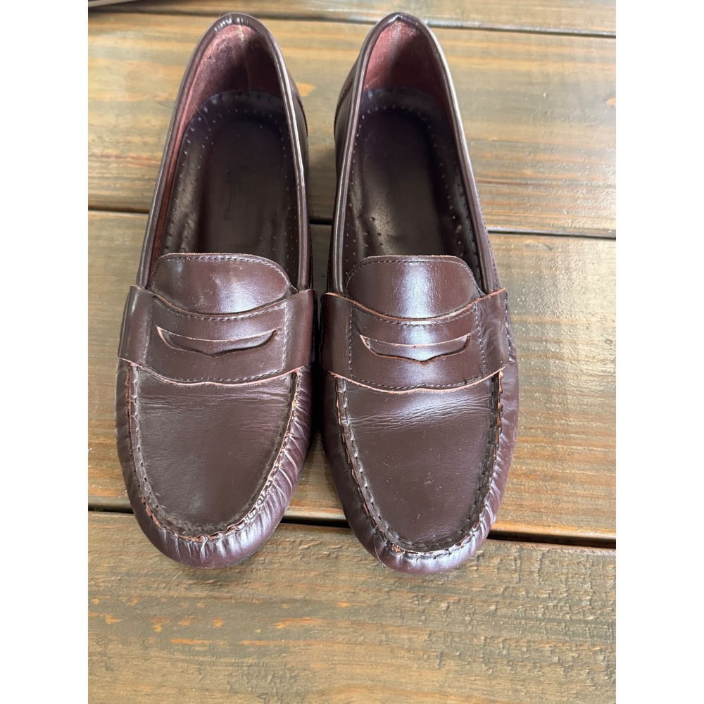 Cambridge Classics Bernard Leather Loafers Classic Slip On‎ Brown Mens 10.5M